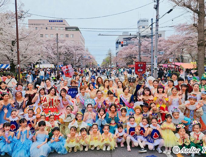 桜まつり市民パレードが終了しました！