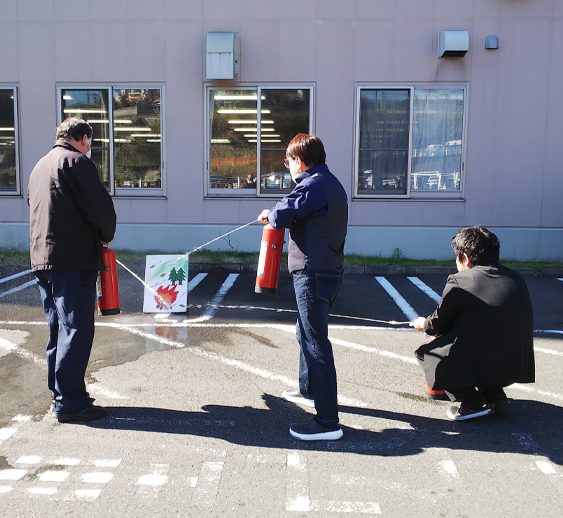 消防訓練を行いました